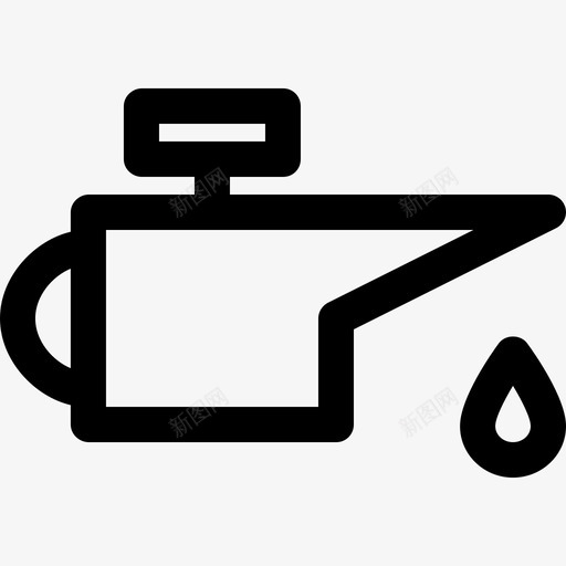 线性工业元件注油器图标svg_新图网 https://ixintu.com 线性工业元件注油器