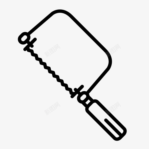 压顶锯设备工具图标svg_新图网 https://ixintu.com 压顶锯 工具 工具轮廓 设备