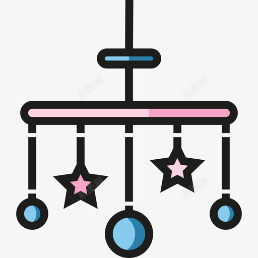 手机婴儿和玩具4线性颜色图标svg_新图网 https://ixintu.com 婴儿和玩具4 手机 线性颜色