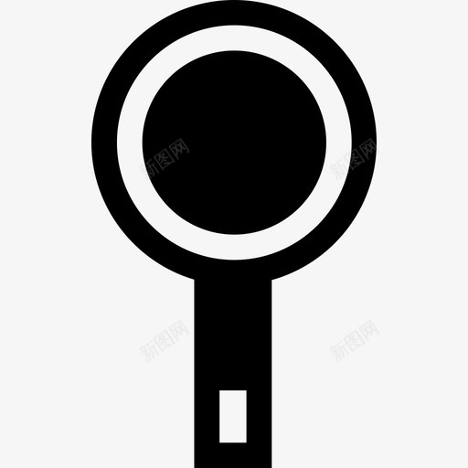 放大镜工具和器具实验室设备1图标svg_新图网 https://ixintu.com 实验室设备1 工具和器具 放大镜