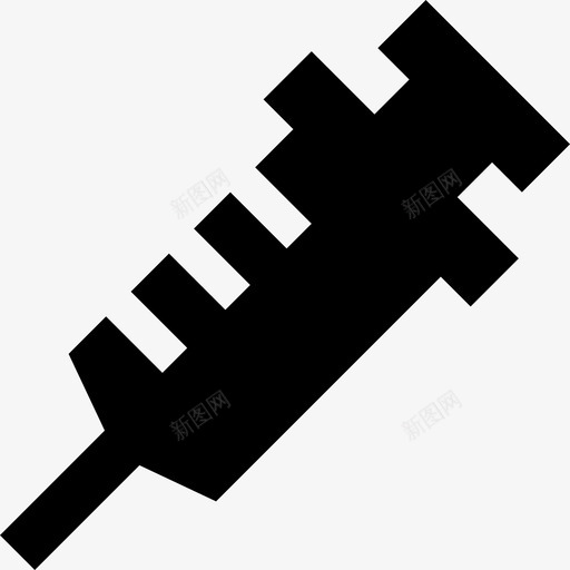 注射器医疗医疗服务填充图标svg_新图网 https://ixintu.com 医疗 医疗服务填充 注射器