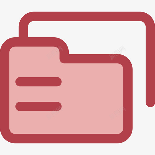 文件夹designtools8红色图标svg_新图网 https://ixintu.com designtools8 文件夹 红色