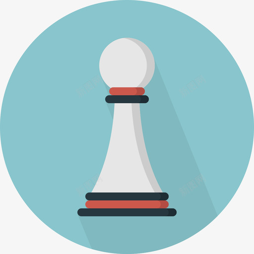 棋子下棋2平局图标svg_新图网 https://ixintu.com 下棋2 平局 棋子