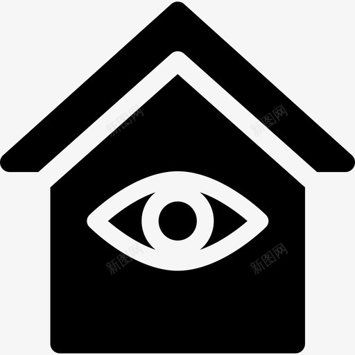 家充满智能的家图标svg_新图网 https://ixintu.com 充满智能的家 家