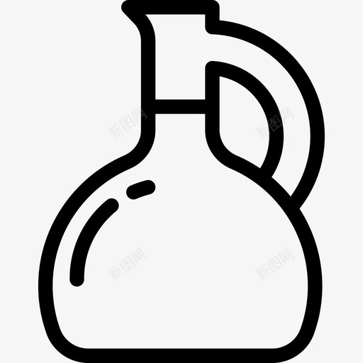 橄榄油食品和餐厅直系图标svg_新图网 https://ixintu.com 橄榄油 直系 食品和餐厅