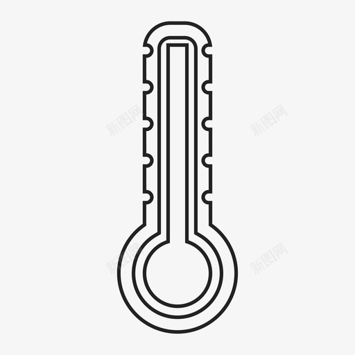 温度冷热图标svg_新图网 https://ixintu.com 冬天 冷 夏天 天气 温度 热