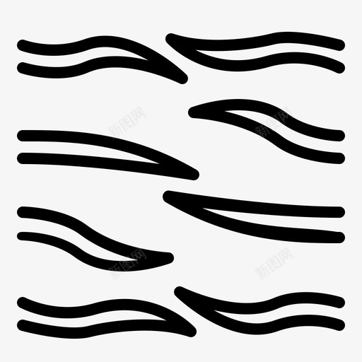 老虎图案动物拯救老虎图标svg_新图网 https://ixintu.com 动物 拯救老虎 老虎图案