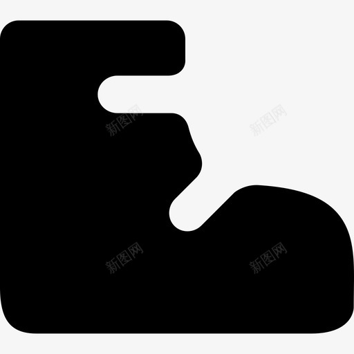 滑雪靴运动用品运动器材图标svg_新图网 https://ixintu.com 滑雪靴 运动器材 运动用品