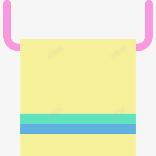 毛巾工具和用具美容2图标svg_新图网 https://ixintu.com 工具和用具 毛巾 美容2