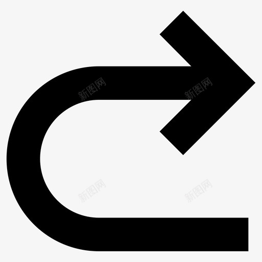 转弯下一个倒车图标svg_新图网 https://ixintu.com 下一个 倒车 右转 箭头方向上传下载上下左右返回 转弯