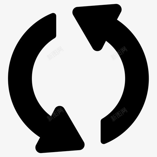 刷新重新加载重试图标svg_新图网 https://ixintu.com 刷新 同步 旋转 箭头方向上传下载上下左右返回 重新加载 重试