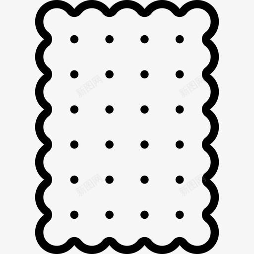 饼干面包店直系图标svg_新图网 https://ixintu.com 直系 面包店 饼干