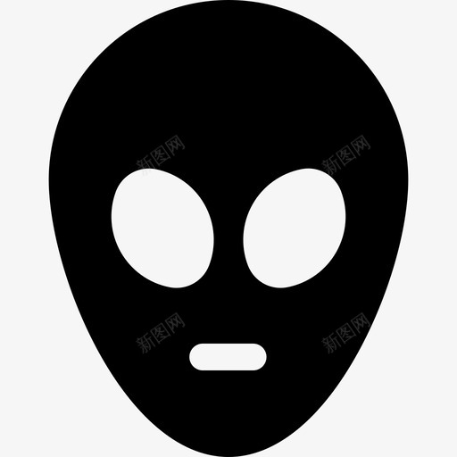 外星人科学研究7填充图标svg_新图网 https://ixintu.com 填充 外星人 科学研究7