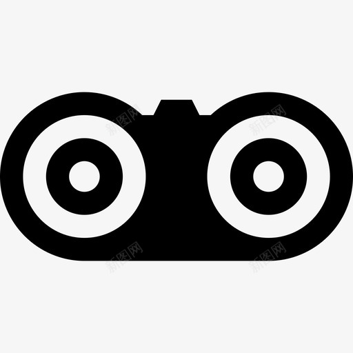 双筒望远镜实心照相机和配件填充图标svg_新图网 https://ixintu.com 双筒望远镜 填充 实心照相机和配件