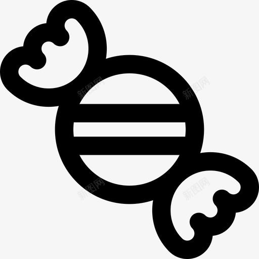 糖果食品和烹饪直系图标svg_新图网 https://ixintu.com 直系 糖果 食品和烹饪
