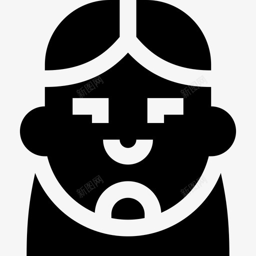 用户头像7已填充图标svg_新图网 https://ixintu.com 头像7 已填充 用户