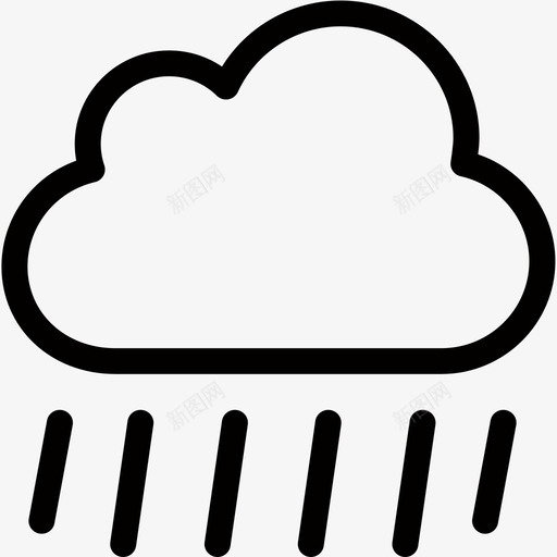 weather_12大暴雨svg_新图网 https://ixintu.com weather_12大暴雨