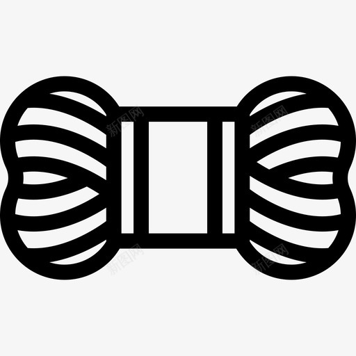 纱线工具和器具缝纫部件图标svg_新图网 https://ixintu.com 工具和器具 纱线 缝纫部件