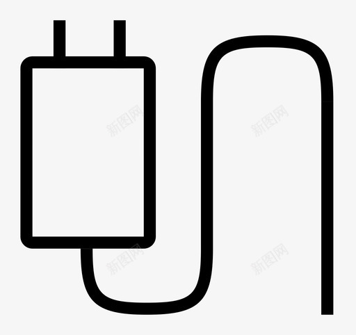 charger 充电器svg_新图网 https://ixintu.com charger 充电器 charger 线性 单色 方正