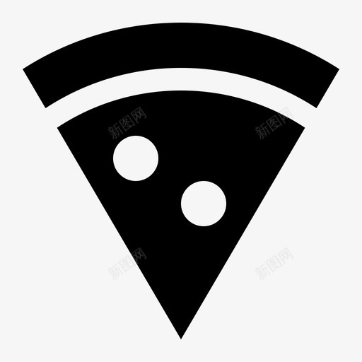披萨盘子扁平面包图标svg_新图网 https://ixintu.com 切片 扁平面包 披萨 盘子 食品 食品和饮料固体图标集