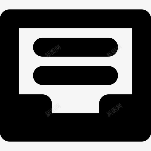 收件箱已满web和应用程序界面图标svg_新图网 https://ixintu.com web和应用程序界面 收件箱已满