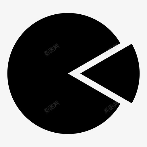 市场份额饼图堆栈图标svg_新图网 https://ixintu.com 商业金融第一卷 堆栈 市场份额 饼图
