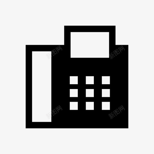 传真重要图标设置清晰svg_新图网 https://ixintu.com 传真 重要图标设置清晰