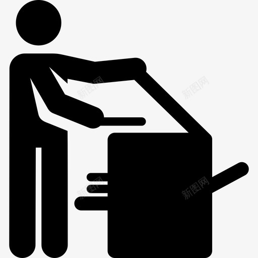 Xerox白天在办公室的象形图填充图标svg_新图网 https://ixintu.com Xerox 填充 白天在办公室的象形图