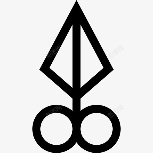 剪刀工具和器具针线活图标svg_新图网 https://ixintu.com 剪刀 工具和器具 针线活