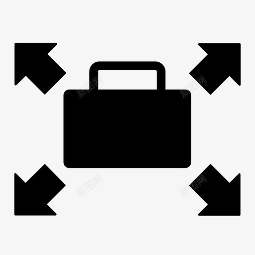 外包委派分配图标svg_新图网 https://ixintu.com 分享 分配 外包 委派 工作