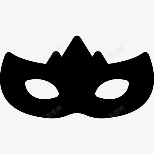 面具时尚狂欢节填充物图标svg_新图网 https://ixintu.com 时尚 狂欢节填充物 面具