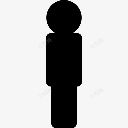 男厕所人公共服务填充图标svg_新图网 https://ixintu.com 人 公共服务填充 男厕所