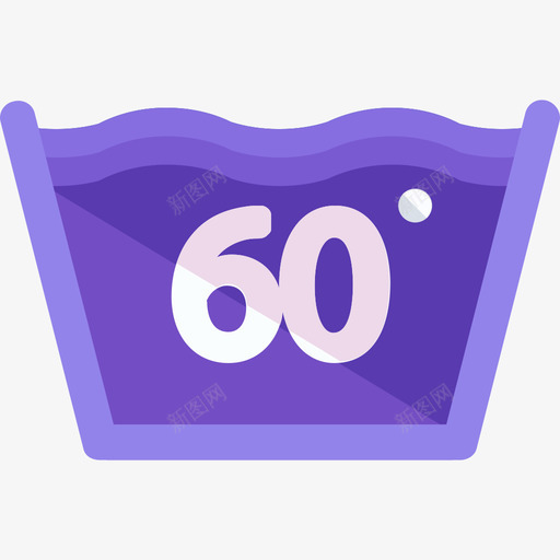 洗涤洗涤说明扁平图标svg_新图网 https://ixintu.com 扁平 洗涤 洗涤说明