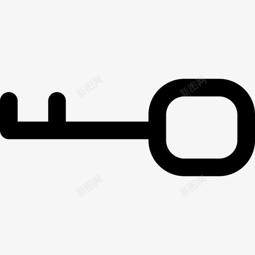 密钥网络安全线图标svg_新图网 https://ixintu.com 密钥 网络安全线