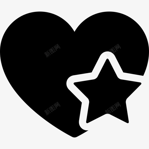 最爱的心投票和比赛填充图标svg_新图网 https://ixintu.com 投票和比赛填充 最爱的心