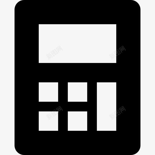 计算器web和应用程序界面图标svg_新图网 https://ixintu.com web和应用程序界面 计算器