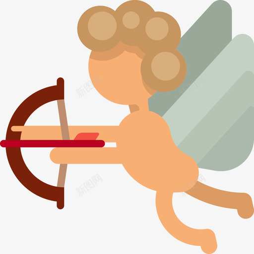 丘比特爱情2平淡图标svg_新图网 https://ixintu.com 丘比特 平淡 爱情2
