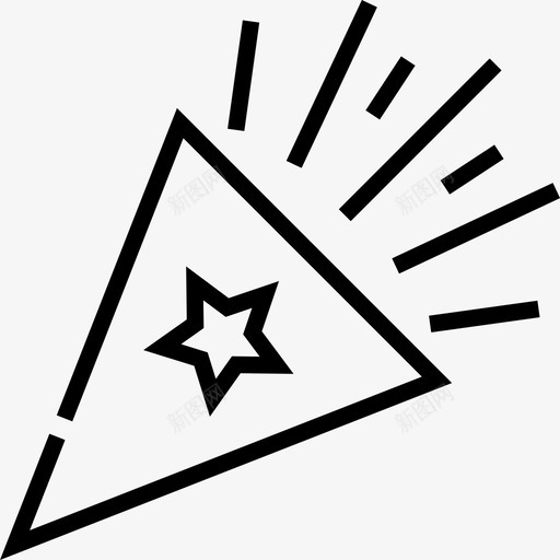 霍恩生日派对9直系图标svg_新图网 https://ixintu.com 生日派对9 直系 霍恩