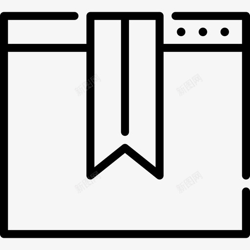 浏览器搜索引擎优化和在线营销元素线性图标svg_新图网 https://ixintu.com 搜索引擎优化和在线营销元素 浏览器 线性