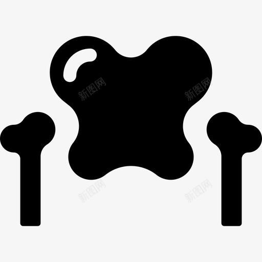 骨盆医用人体实心图标svg_新图网 https://ixintu.com 人体实心 医用 骨盆