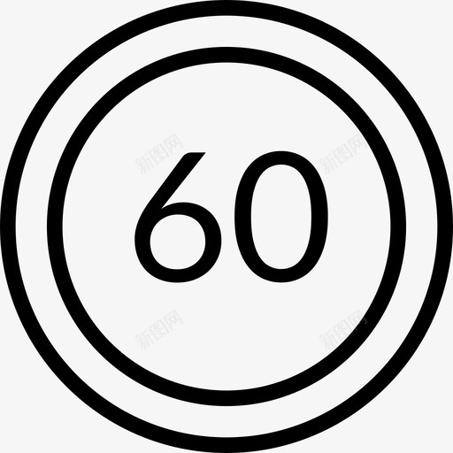 速度限制自动线性图标svg_新图网 https://ixintu.com 线性 自动 速度限制