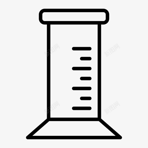 量筒实验室设备概述图标svg_新图网 https://ixintu.com 实验室设备概述 量筒