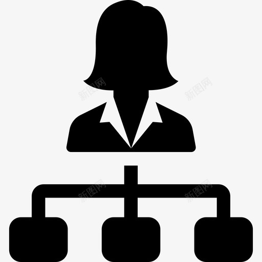层级结构商务人员2稳固图标svg_新图网 https://ixintu.com 商务人员2 层级结构 稳固