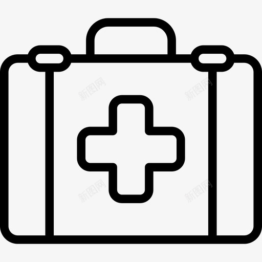 急救箱医疗用品美式橄榄球图标svg_新图网 https://ixintu.com 医疗用品 急救箱 美式橄榄球