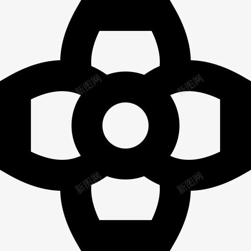 花卉自然圆形花卉收藏图标svg_新图网 https://ixintu.com 圆形花卉收藏 自然 花卉