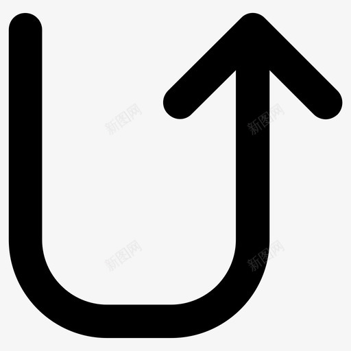 转弯箭头箭头u形转弯图标svg_新图网 https://ixintu.com u形转弯 箭头 箭头u形转弯 箭头方向上传下载上下左右返回 转弯