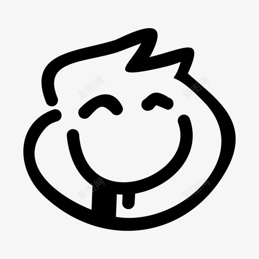 流口水表情流口水的脸图标svg_新图网 https://ixintu.com pemoji 流口水 流口水的脸 美味的食物 表情