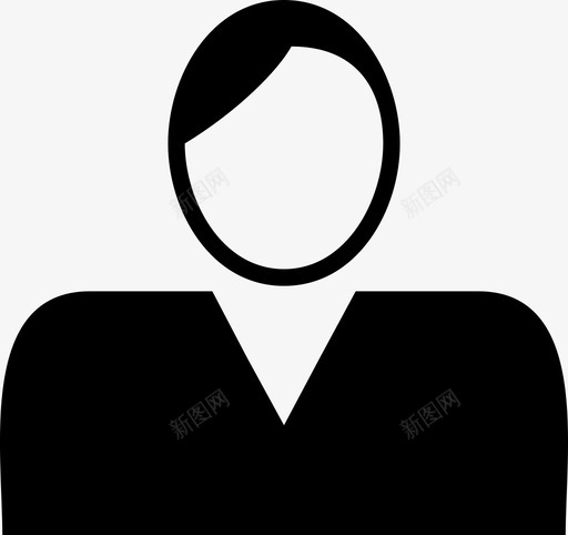 用户人配置文件图标svg_新图网 https://ixintu.com 人 用户 配置文件