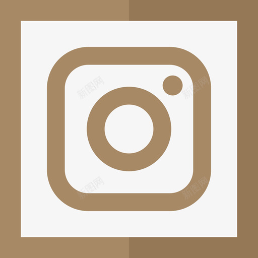 Instagram社交媒体徽标集扁平图标svg_新图网 https://ixintu.com Instagram 扁平 社交媒体徽标集