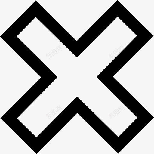 取消投票和问候2直系图标svg_新图网 https://ixintu.com 取消 投票和问候2 直系